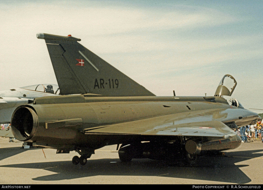 Aircraft Photo of AR-119 | Saab RF-35 Draken | Denmark - Air Force | AirHistory.net #9457