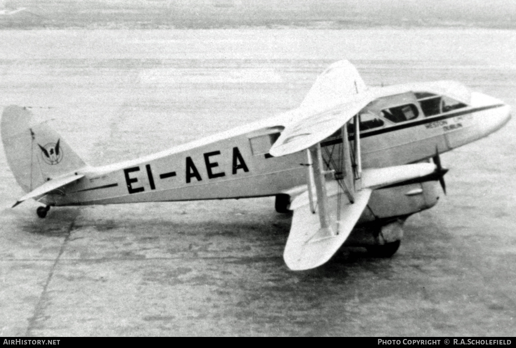 Aircraft Photo of EI-AEA | De Havilland D.H. 89A Dragon Rapide | Weston Ltd | AirHistory.net #9461