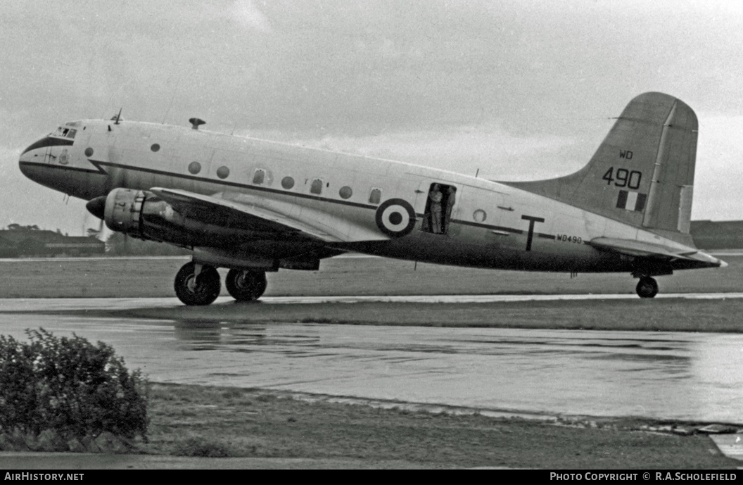 Aircraft Photo of WD490 | Handley Page HP-67 Hastings C2 | UK - Air Force | AirHistory.net #9471