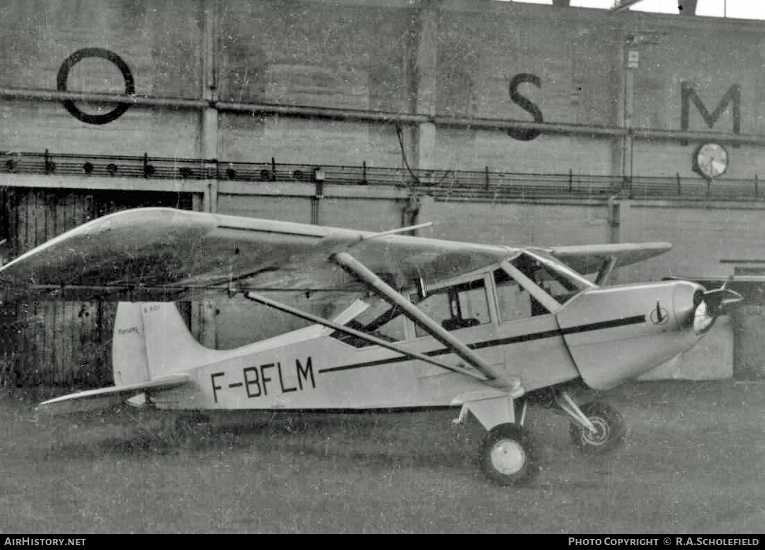 Aircraft Photo of F-BFLM | Boisavia B-601 Mercurey | AirHistory.net #9475