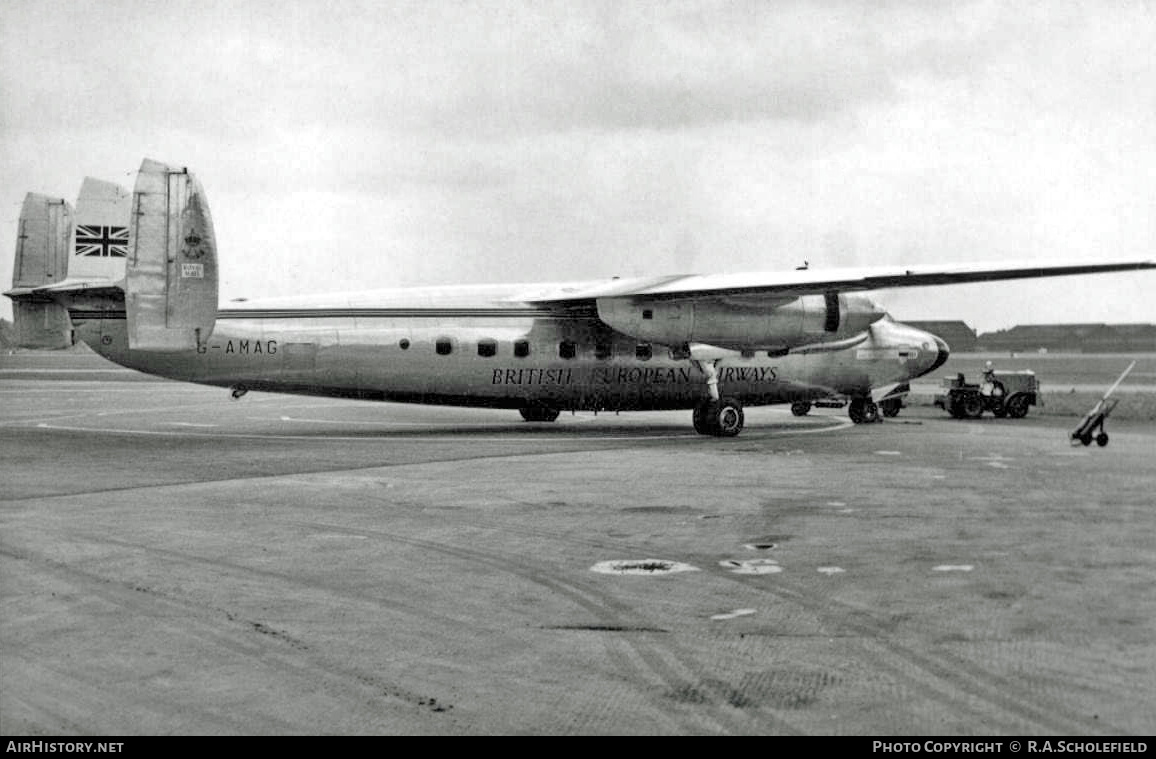 Aircraft Photo of G-AMAG | Airspeed AS-57 Ambassador 2 | BEA - British European Airways | AirHistory.net #9477