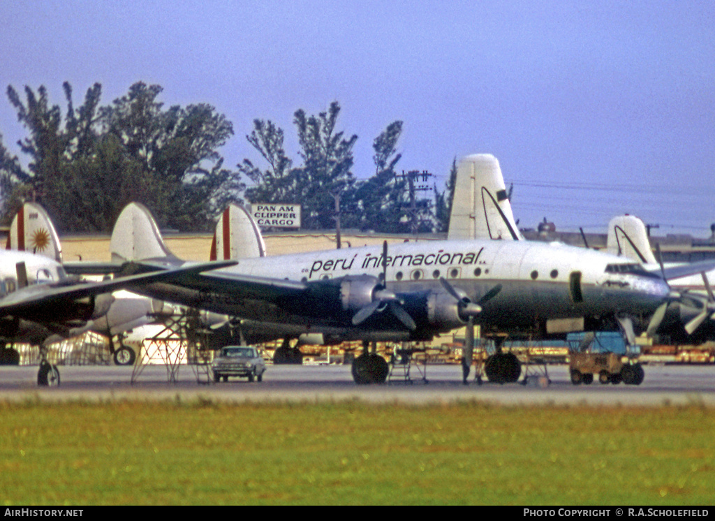 Aircraft Photo of OB-R-898 | Lockheed L-749A(F) Constellation | Peru Internacional | AirHistory.net #9482
