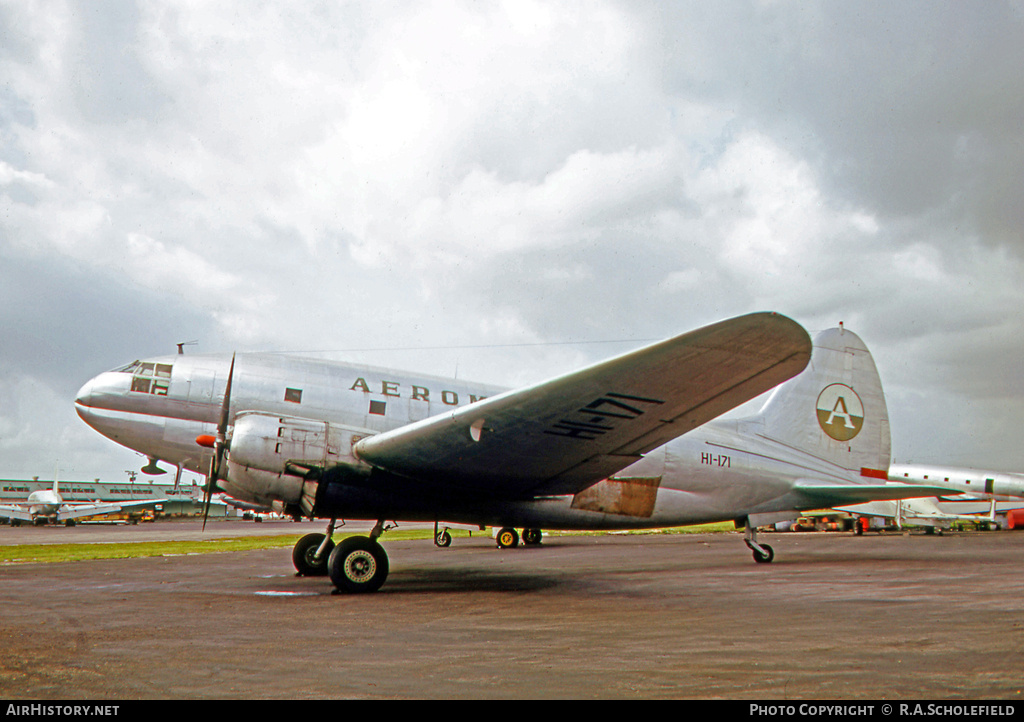 Aircraft Photo of HI-171 | Curtiss C-46A Commando | Aeromar Cargo Airlines | AirHistory.net #9484
