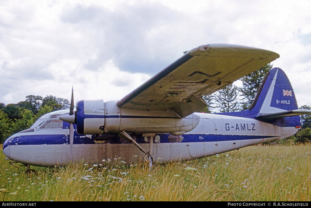 Aircraft Photo of G-AMLZ | Percival P.50 Prince 6E | AirHistory.net #9492