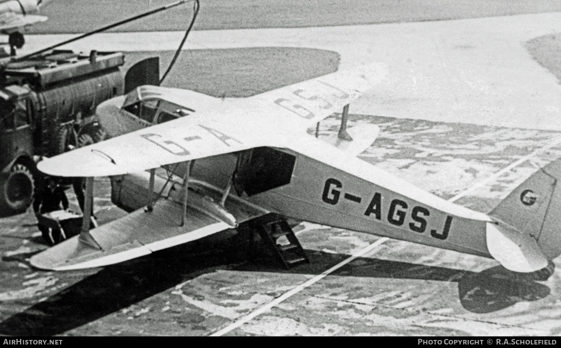 Aircraft Photo of G-AGSJ | De Havilland D.H. 89A Dragon Rapide | BEA - British European Airways | AirHistory.net #9498