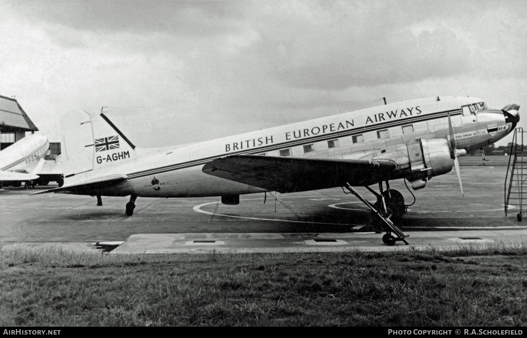 Aircraft Photo of G-AGHM | Douglas C-47A Skytrain | BEA - British European Airways | AirHistory.net #9503