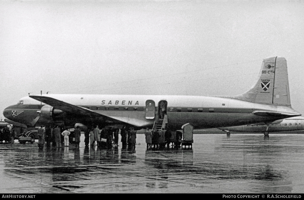 Aircraft Photo of OO-CTH | Douglas DC-6B | Sabena | AirHistory.net #9506