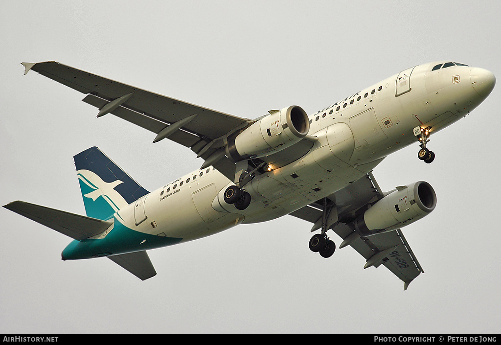 Aircraft Photo of 9V-SBD | Airbus A319-132 | SilkAir | AirHistory.net #9514