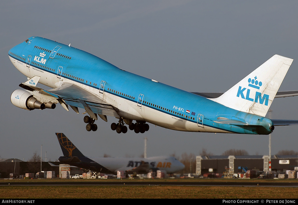 Aircraft Photo of PH-BFL | Boeing 747-406 | KLM - Royal Dutch Airlines | AirHistory.net #9526