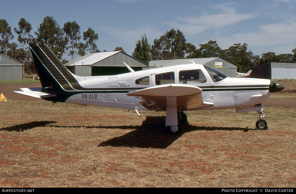 Aircraft Photo of VH-ELD | Piper PA-28R-200 Cherokee Arrow II | AirHistory.net #9555