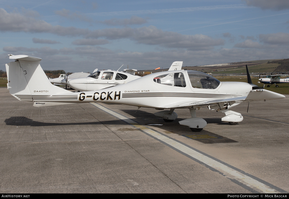 Aircraft Photo of G-CCKH | Diamond DA40D Diamond Star TDI | AirHistory.net #9559