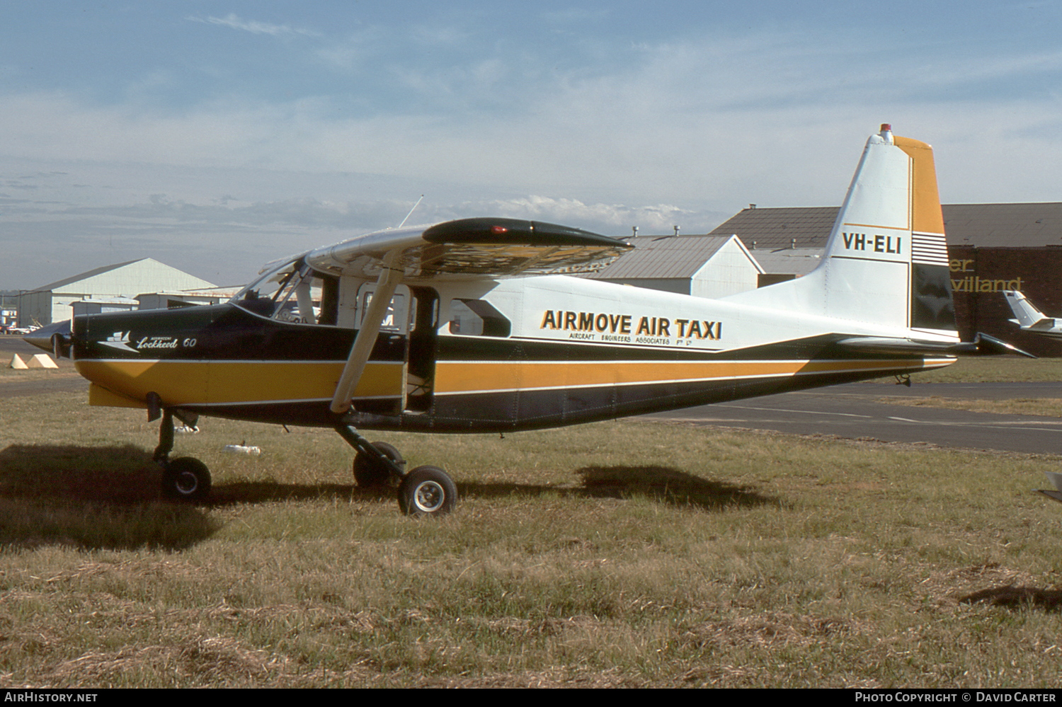 Aircraft Photo of VH-ELI | Aermacchi AL-60B-2 Santa Maria | Airmove Air Taxi | AirHistory.net #9568