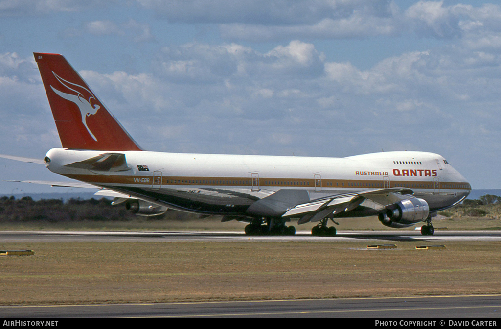 Aircraft Photo of VH-EBR | Boeing 747-238B | Qantas | AirHistory.net #9569