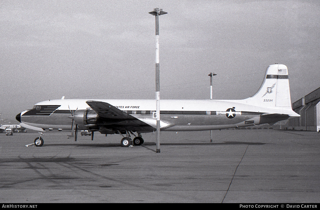 Aircraft Photo of 53-3296 / 33296 | Douglas VC-118A Liftmaster | USA - Air Force | AirHistory.net #9570