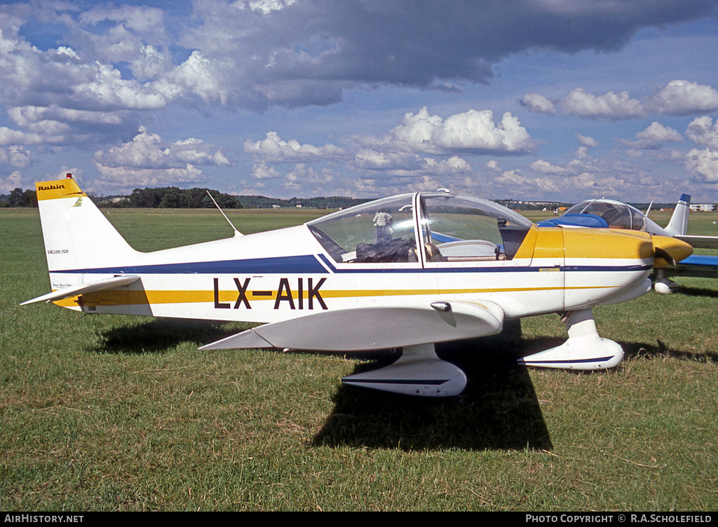 Aircraft Photo of LX-AIK | Robin HR-200-120 | AirHistory.net #9584