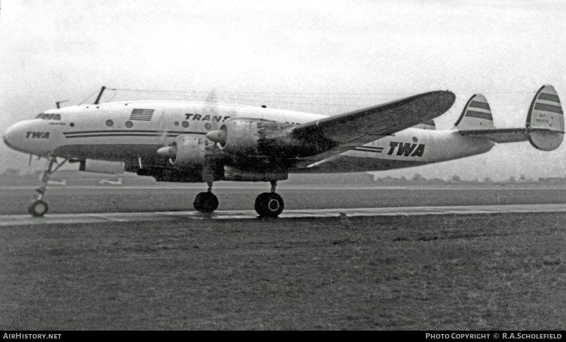 Aircraft Photo of N6007C | Lockheed L-749A Constellation | Trans World Airlines - TWA | AirHistory.net #9586