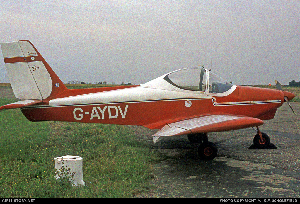 Aircraft Photo of G-AYDV | Coates Swalesong SAII | AirHistory.net #9590