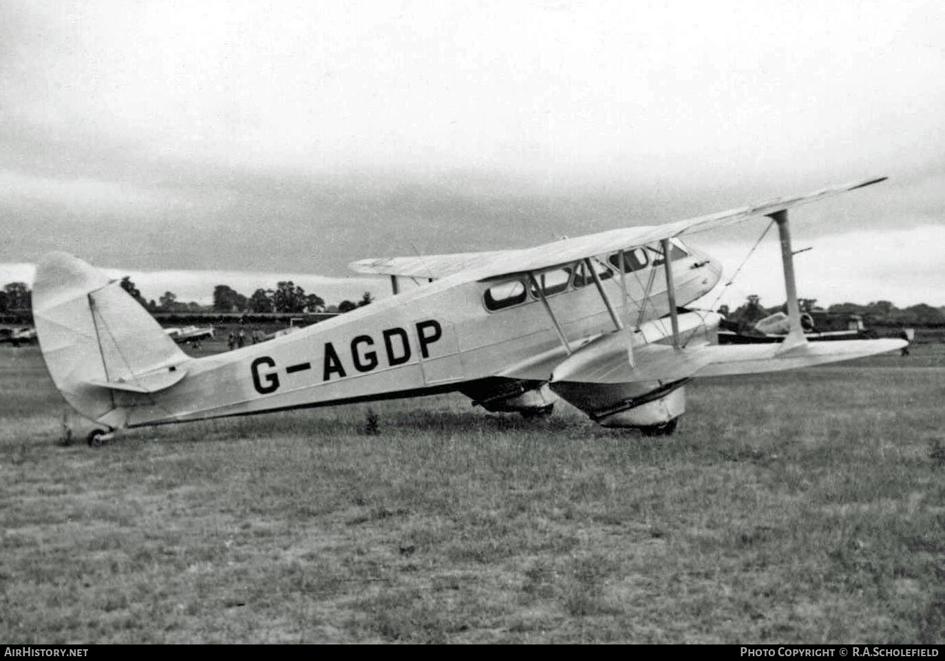 Aircraft Photo of G-AGDP | De Havilland D.H. 89A Dragon Rapide | AirHistory.net #9601