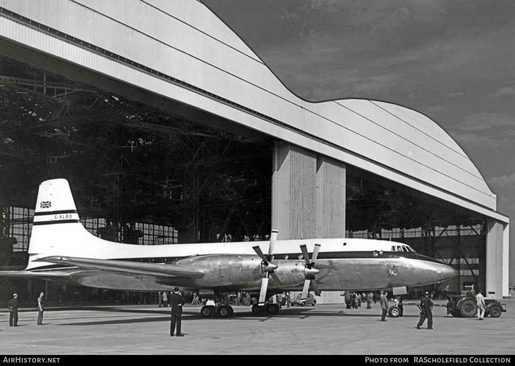 Aircraft Photo of G-ALBO | Bristol 175 Britannia 100 | AirHistory.net #9603