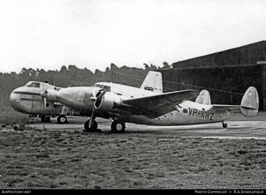 Aircraft Photo of VP-KHZ | Lockheed 18-08 Lodestar | AirHistory.net #9604