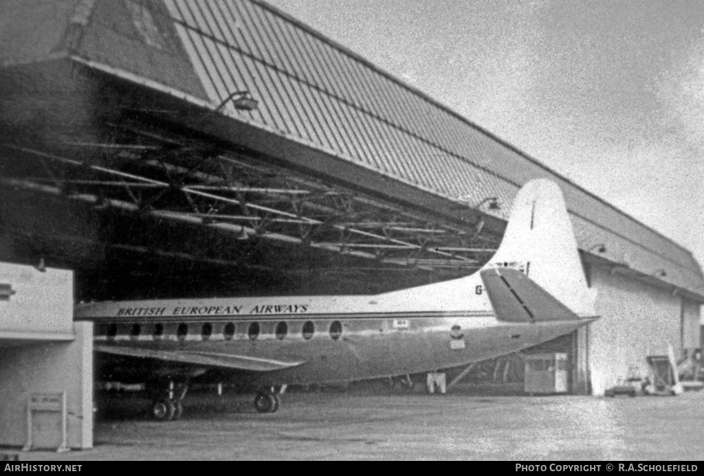 Aircraft Photo of G-ANHF | Vickers 701 Viscount | BEA - British European Airways | AirHistory.net #9607