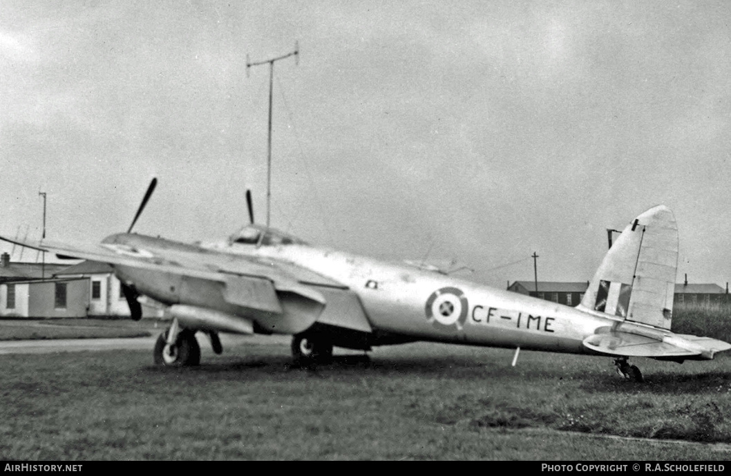 Aircraft Photo of CF-IME | De Havilland D.H. 98 Mosquito B35 | Spartan Air Services | AirHistory.net #9611