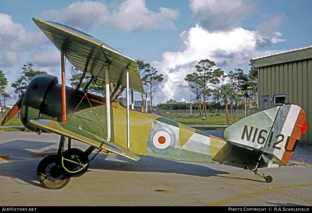 Aircraft Photo of N1612U | Sopwith Pup (replica) | AirHistory.net #9622