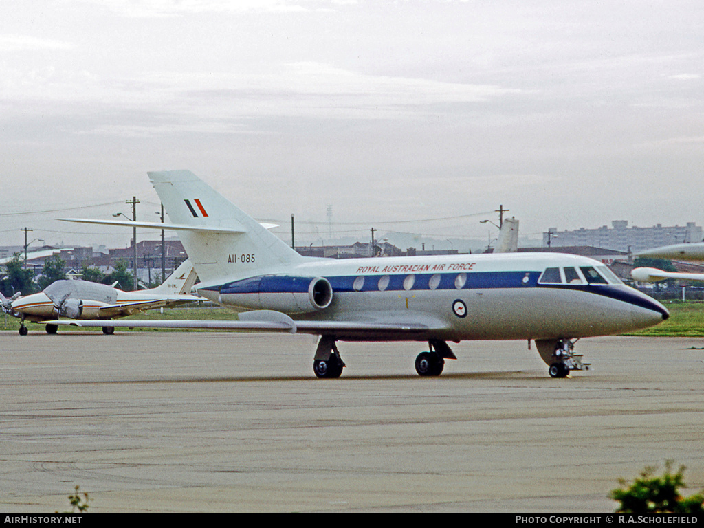 Aircraft Photo of A11-085 | Dassault Falcon 20C | Australia - Air Force | AirHistory.net #9627