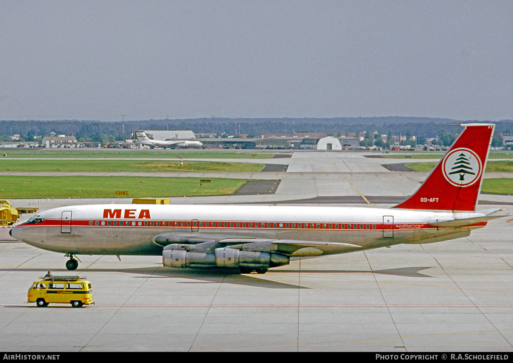 Aircraft Photo of OD-AFT | Boeing 720-023B | MEA - Middle East Airlines | AirHistory.net #9631