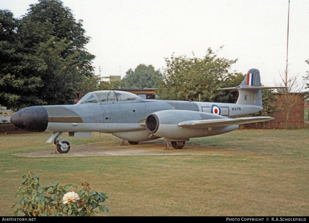 Aircraft Photo of WS776 | Gloster Meteor NF14 | UK - Air Force | AirHistory.net #9662