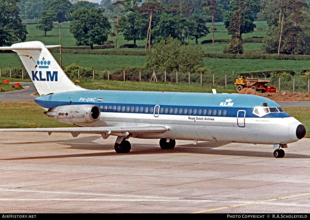 Aircraft Photo of PH-DNC | Douglas DC-9-15 | KLM - Royal Dutch Airlines | AirHistory.net #9663