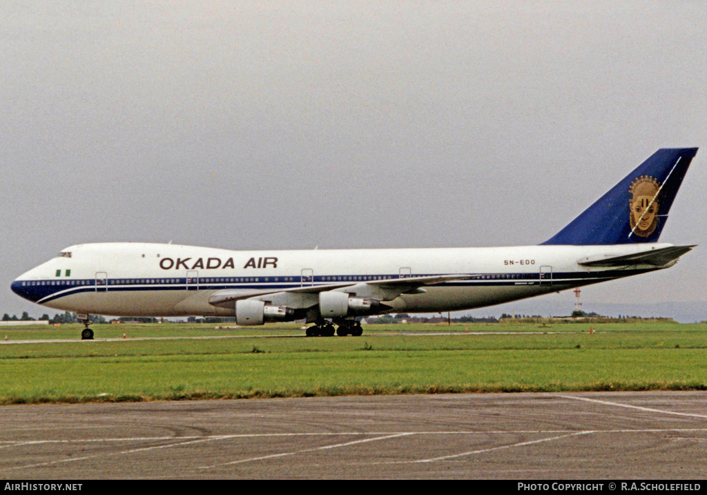 Aircraft Photo of 5N-EDO | Boeing 747-146 | Okada Air | AirHistory.net #9677