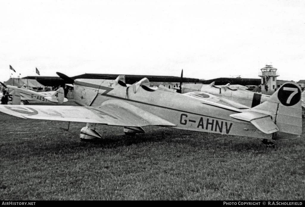 Aircraft Photo of G-AHNV | Miles M.14A Hawk Trainer 3 | AirHistory.net #9698