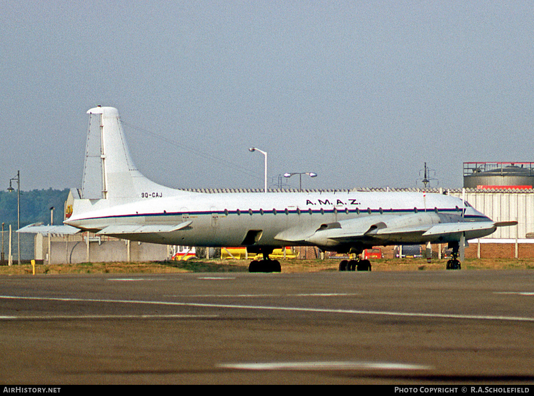 Aircraft Photo of 9Q-CAJ | Bristol 175 Britannia 253F | AMAZ | AirHistory.net #9718