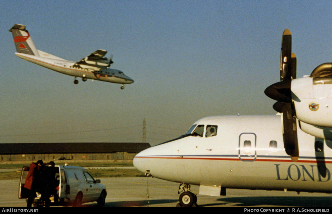 Aircraft Photo of G-BOAY | De Havilland Canada DHC-7-110 Dash 7 | London City Airways | AirHistory.net #9737
