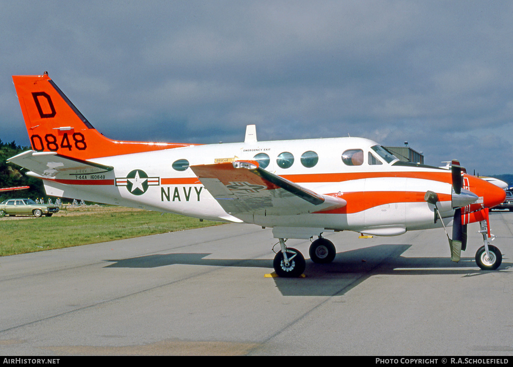 Aircraft Photo of 160848 / 0848 | Beech T-44A Pegasus | USA - Navy | AirHistory.net #9742