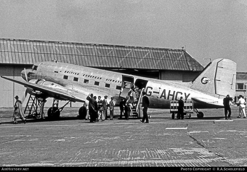 Aircraft Photo of G-AHCY | Douglas C-47A Dakota Mk.3 | BEA - British European Airways | AirHistory.net #9744