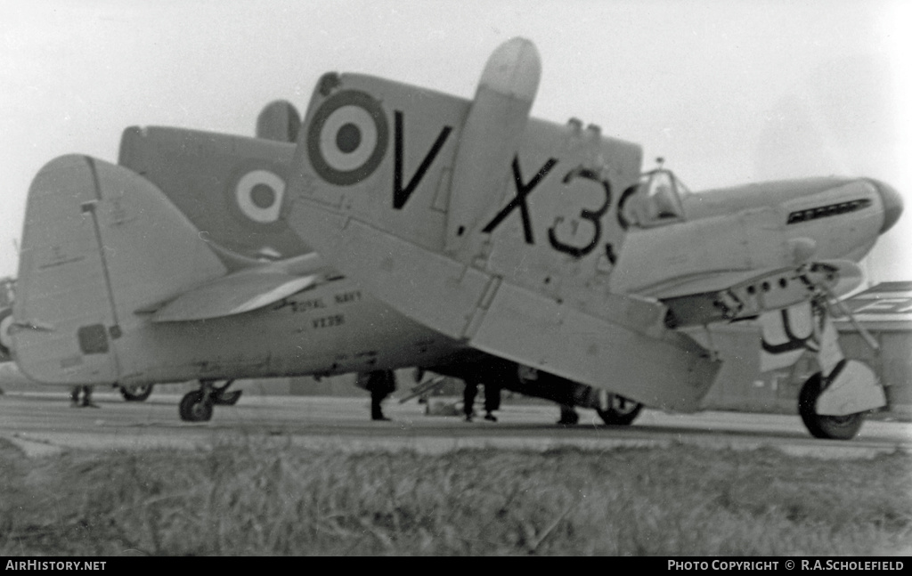 Aircraft Photo of VX391 | Fairey Firefly AS5 | UK - Navy | AirHistory.net #9746