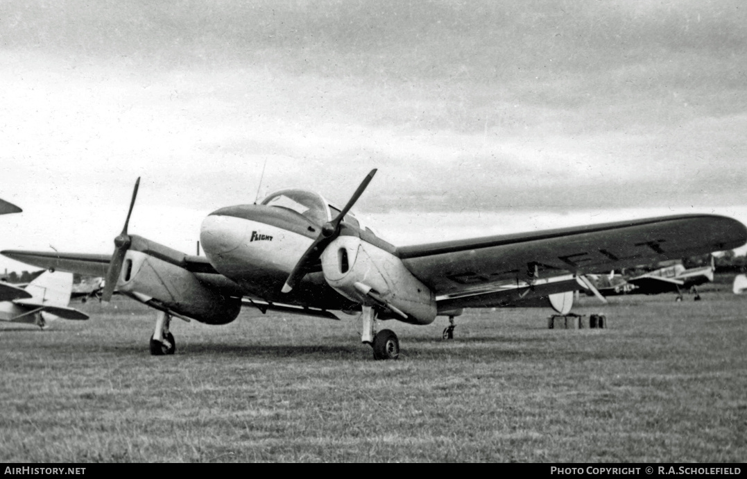 Aircraft Photo of G-AFLT | Miles M.65 Gemini 1A | AirHistory.net #9747