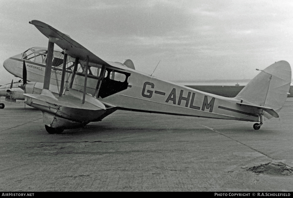 Aircraft Photo of G-AHLM | De Havilland D.H. 89A Dragon Rapide | Marshalls Flying Services | AirHistory.net #9751