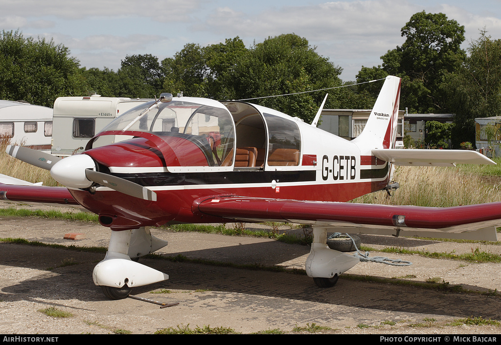 Aircraft Photo of G-CETB | Robin DR-400-180 Regent | AirHistory.net #9769