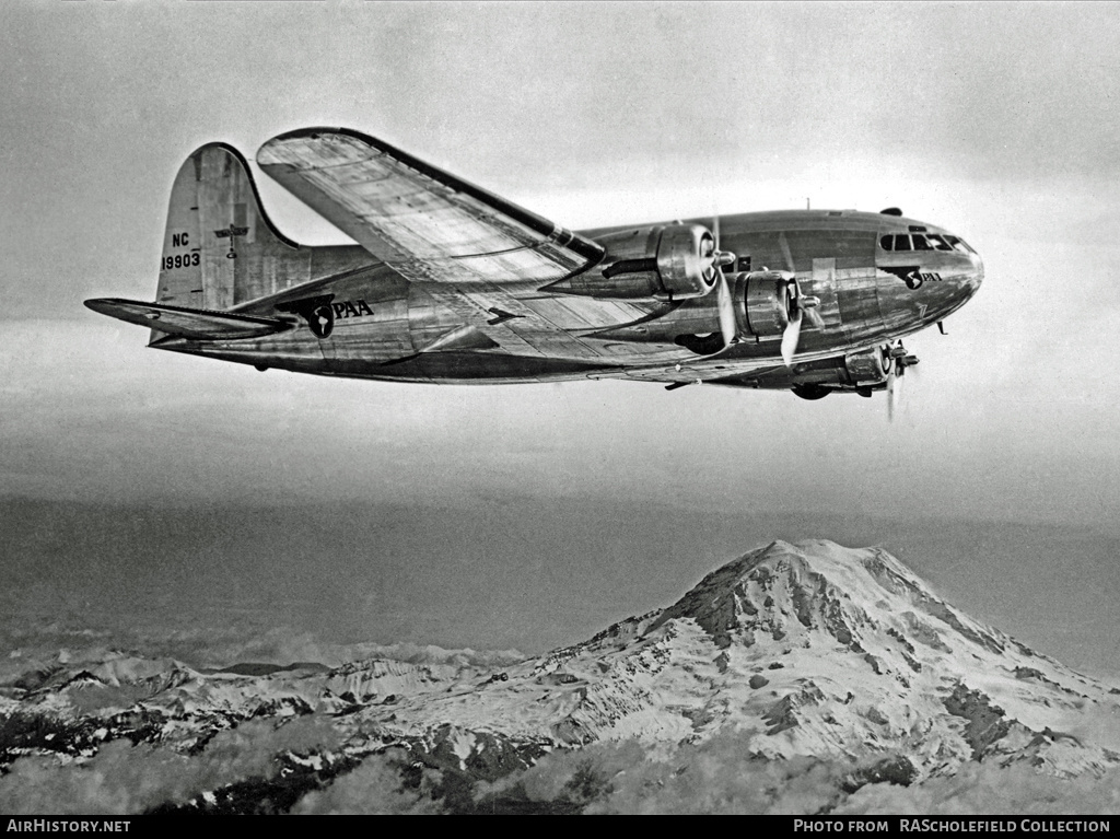 Aircraft Photo of NC19903 | Boeing 307B Stratoliner | Pan American Airways System - PAA | AirHistory.net #9774