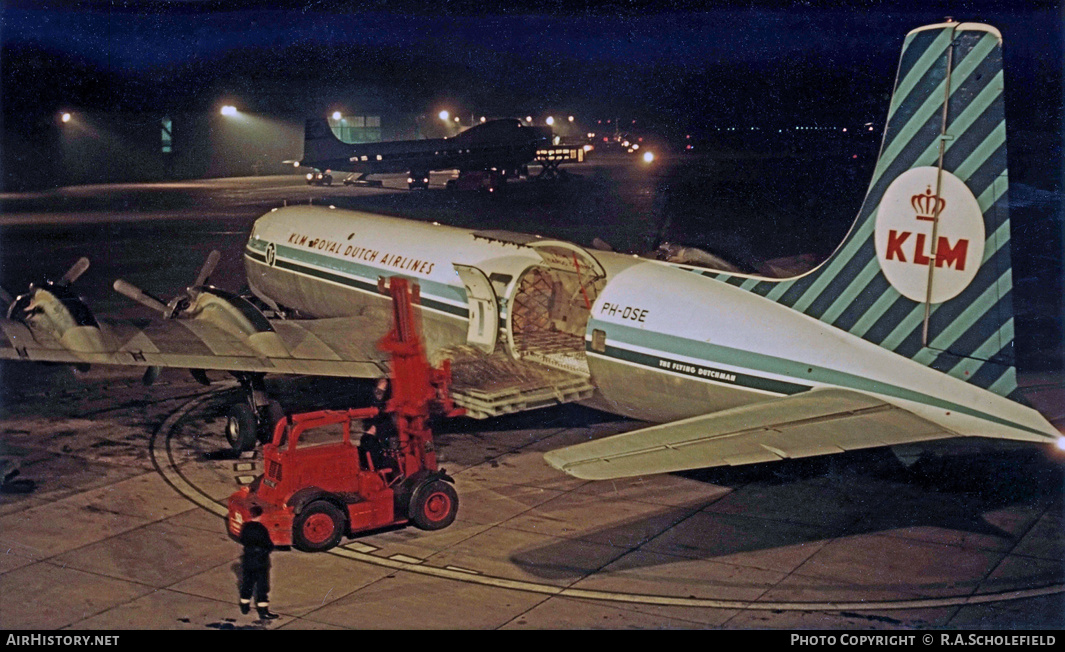 Aircraft Photo of PH-DSE | Douglas DC-7C(F) | KLM - Royal Dutch Airlines | AirHistory.net #9777