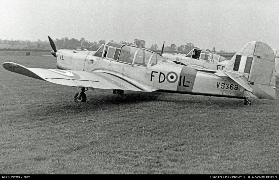 Aircraft Photo of VS369 | Percival P.40 Prentice T1 | UK - Air Force | AirHistory.net #9782