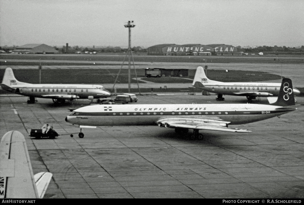 Aircraft Photo of SX-DAK | De Havilland D.H. 106 Comet 4B | Olympic Airways | AirHistory.net #9791