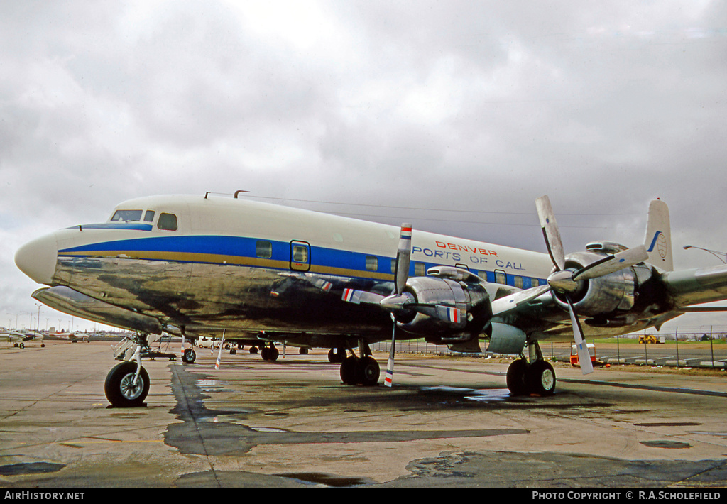 Aircraft Photo of N6353C | Douglas DC-7 | Ports of Call | AirHistory.net #9811