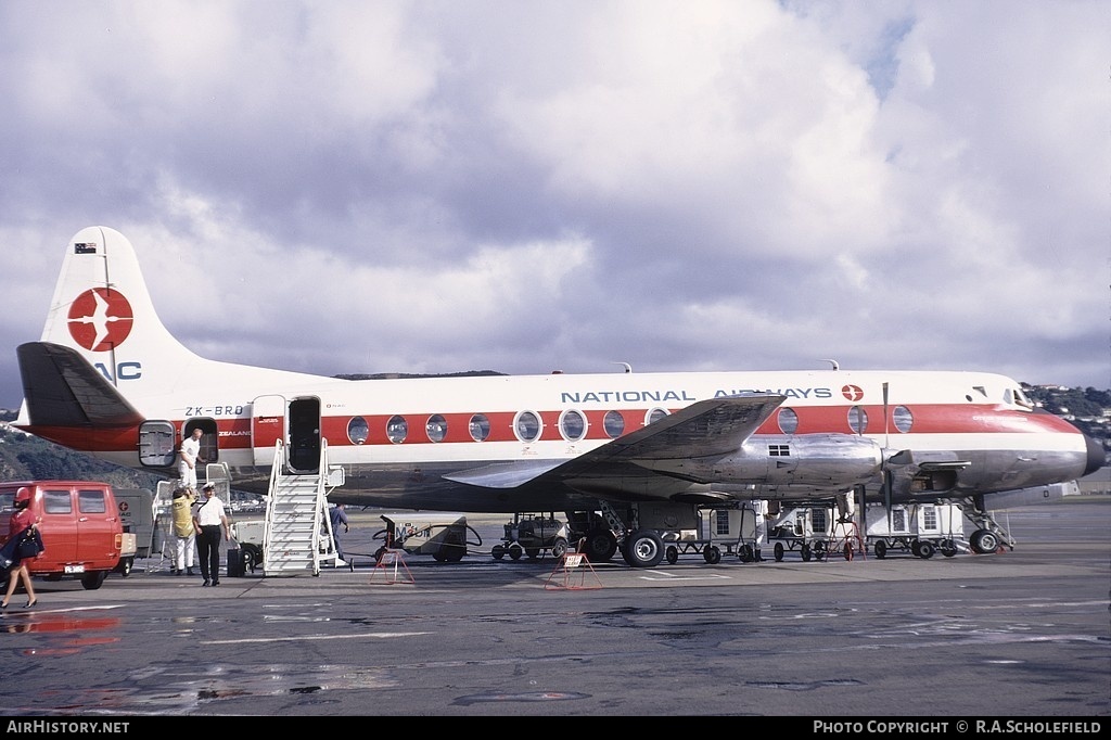 Aircraft Photo of ZK-BRD | Vickers 807 Viscount | New Zealand National Airways Corporation - NAC | AirHistory.net #9819