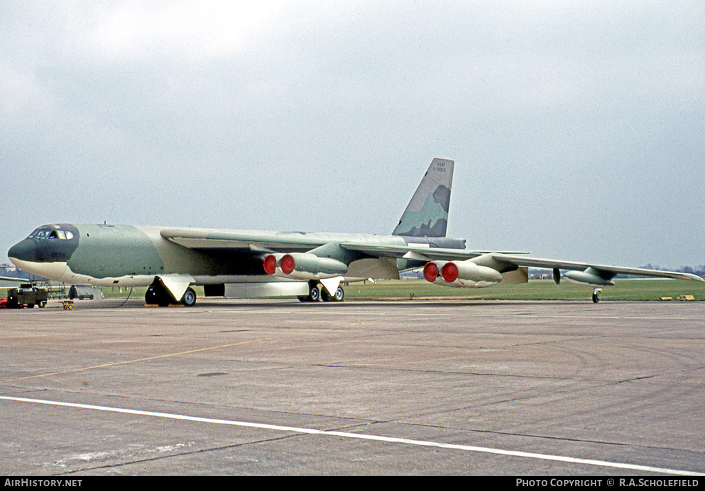 Aircraft Photo of 60-0019 / 0-00019 | Boeing B-52H Stratofortress | USA - Air Force | AirHistory.net #9822