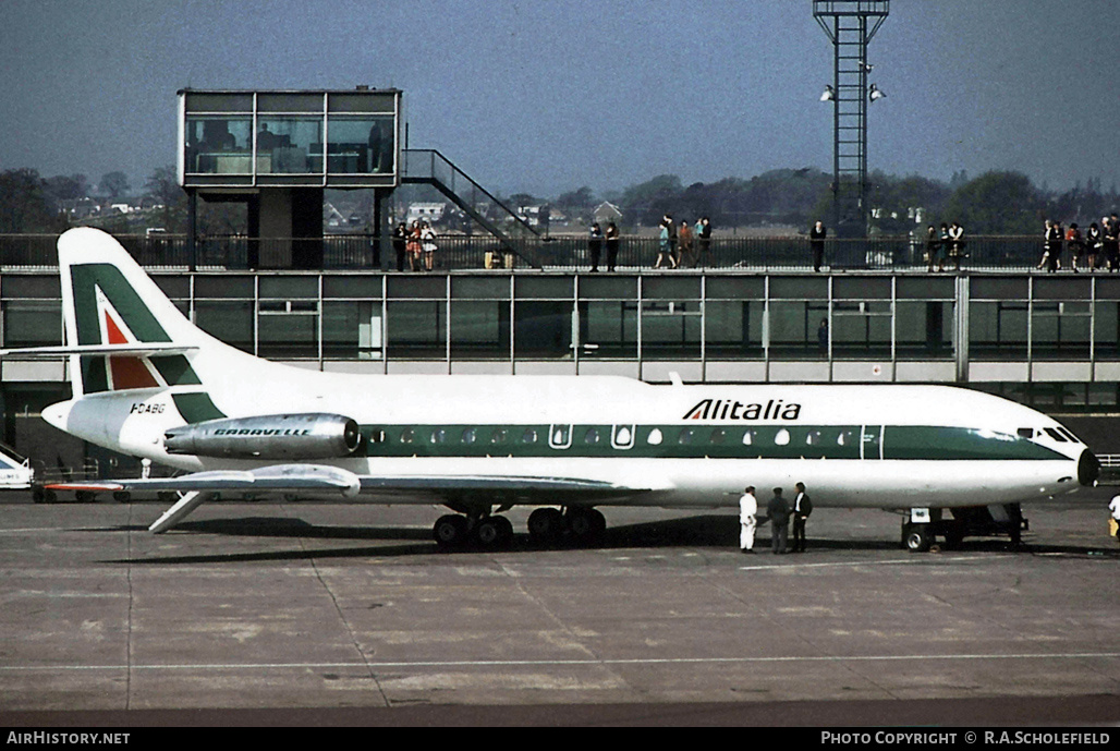 Aircraft Photo of I-DABG | Sud SE-210 Caravelle VI-N | Alitalia | AirHistory.net #9842