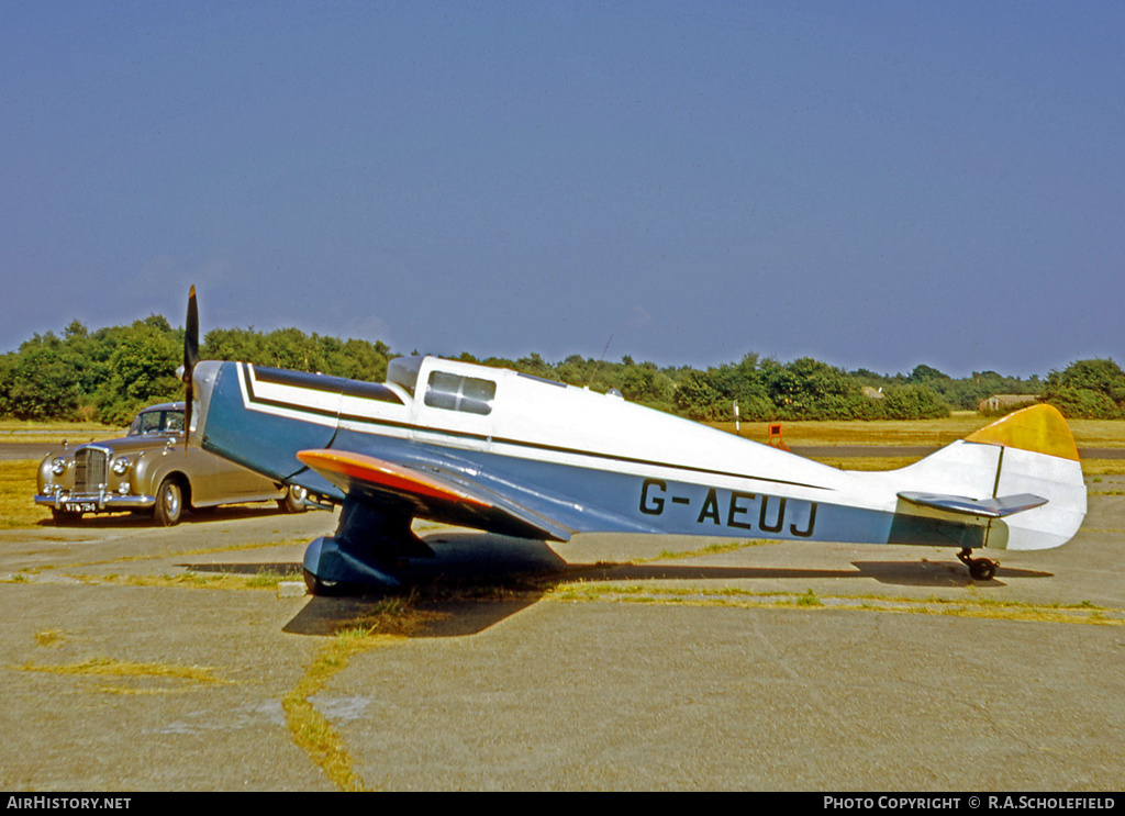 Aircraft Photo of G-AEUJ | Miles M.11A Whitney Straight | AirHistory.net #9854